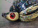 Holo Gold Fluffy Shiner Jig - V3.0 - 3/8oz