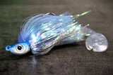 Holo Blue Fluffy Shiner Jig - V3.0 - 3/8oz