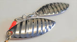 Bleeding Shiner Spinnerbait - Silver