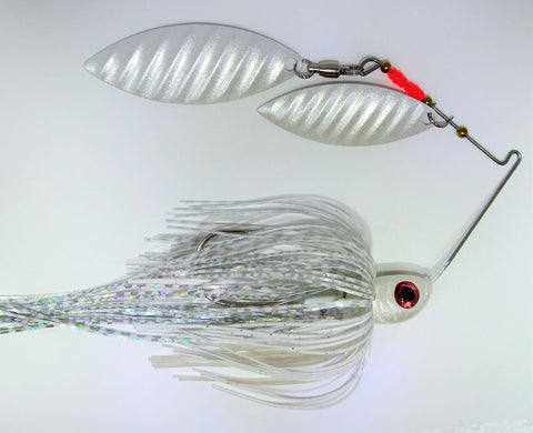 CL Fishin Holo White Spinnerbait