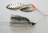 CL Fishin Bleeding Shiner Spinnerbait Silver Willow